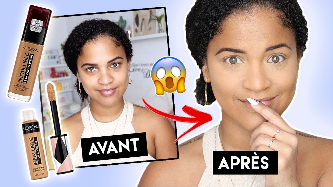 FOND DE TEINT & ANTI-CERNES INFAILLIBLE 24H  : LE CHOC !