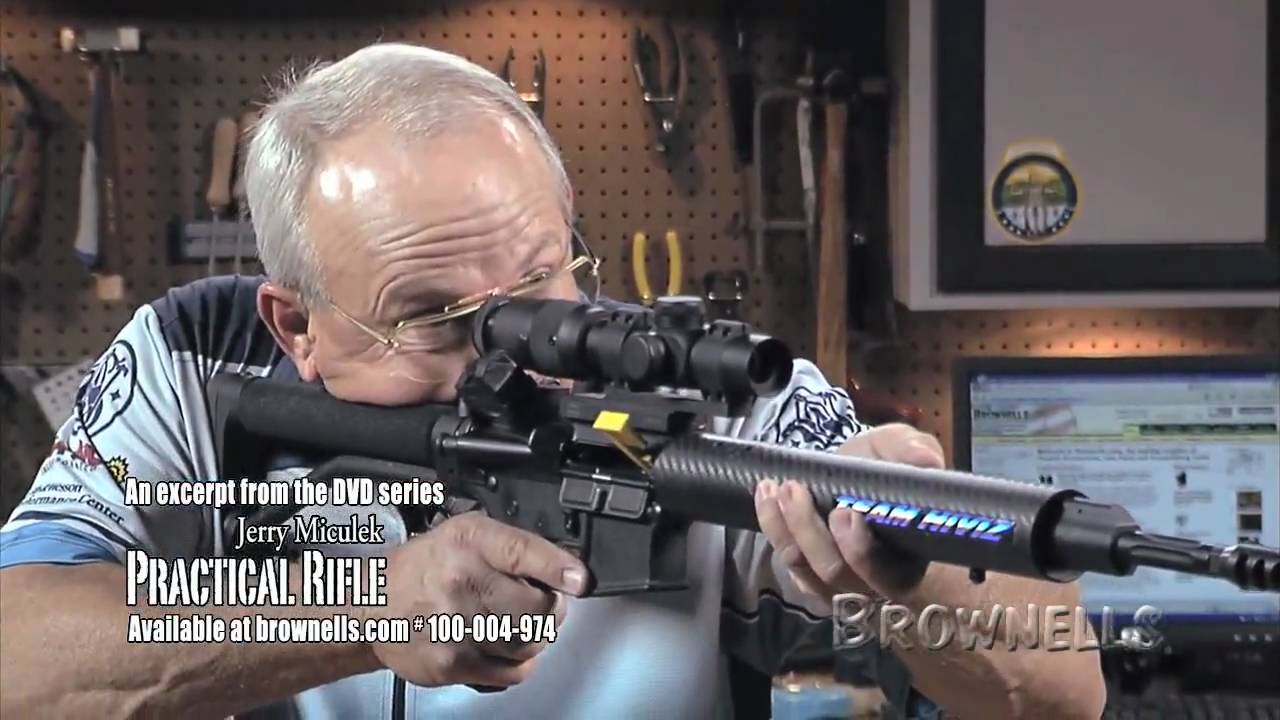 Stance for AR-15 Action Shooting - Jerry Miculek Practical Rifle