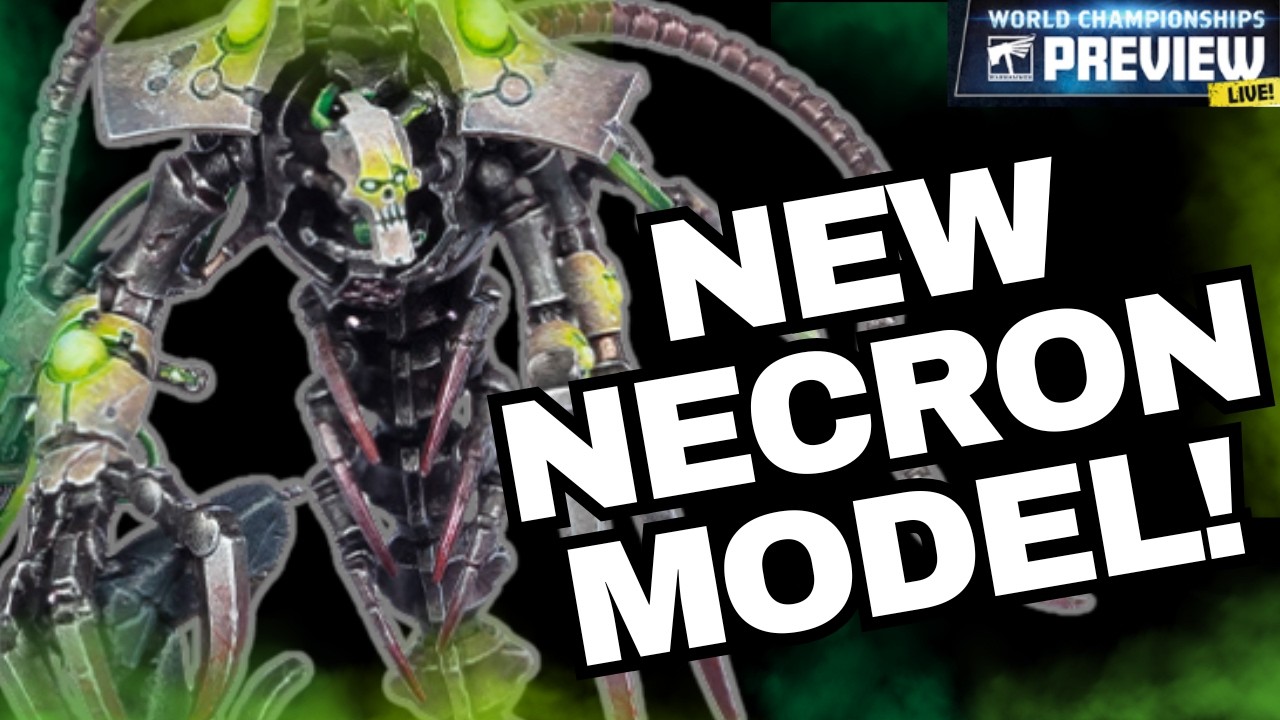 New Necron Destroyer Leader Revealed! (More Ctan Inbound??)