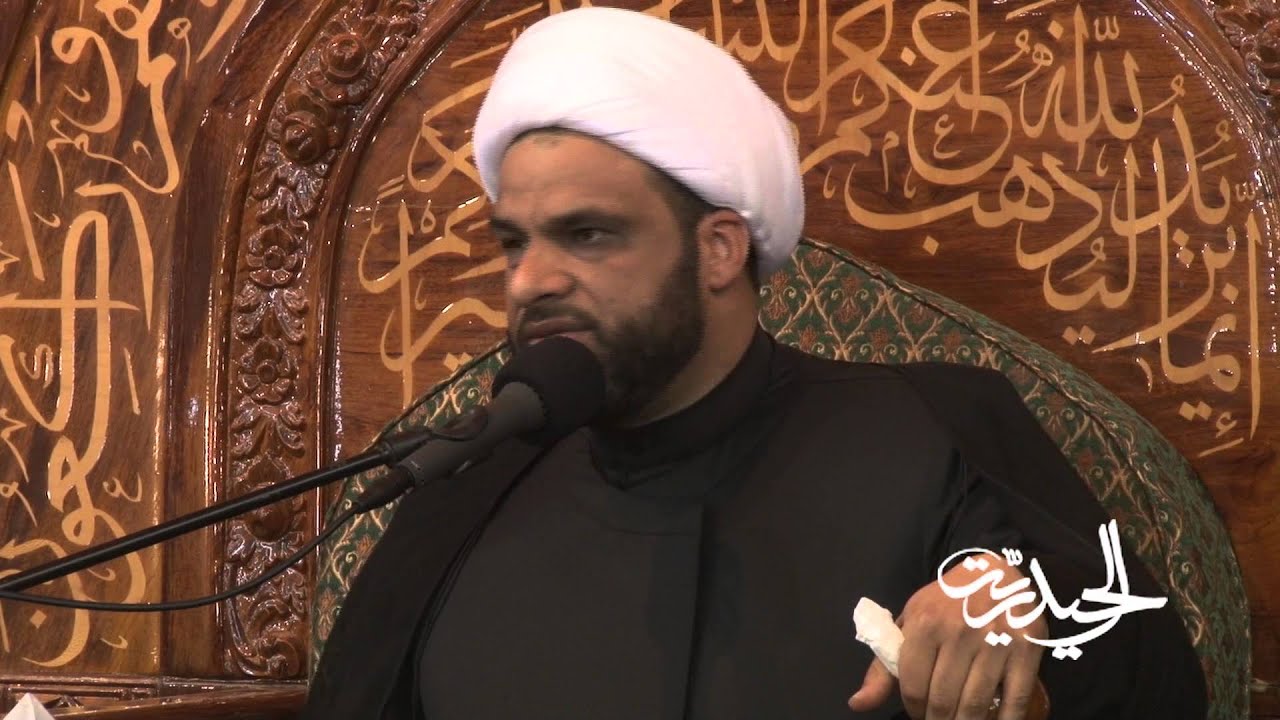 الشيخ عبد الله الدجيلي - ليلة 3 محرم 1437 هـ - حسينية النجف الأشرف - مشهد المقدسة
