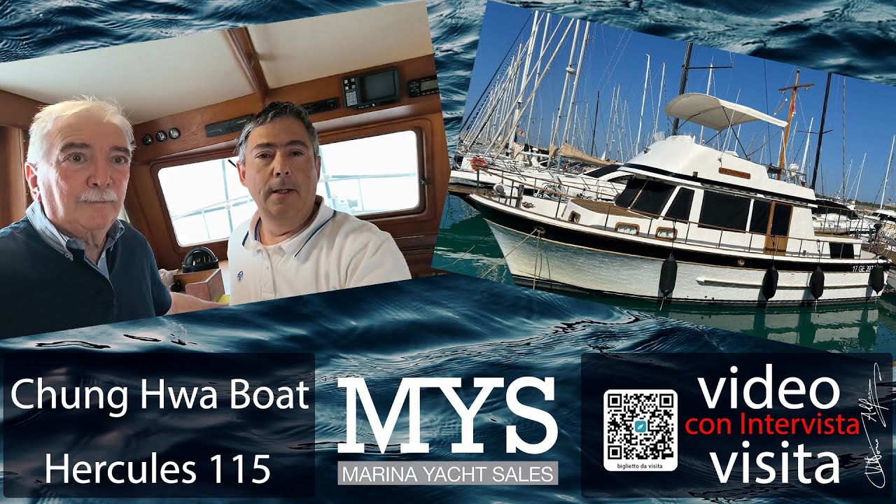Chung Hwa Boat Hercules 115 video visita & intervista