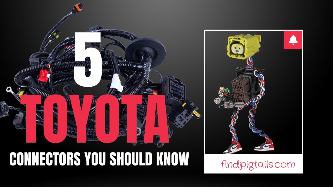 5 автомобильных разъемов Toyota, о которых вам нужно знать.