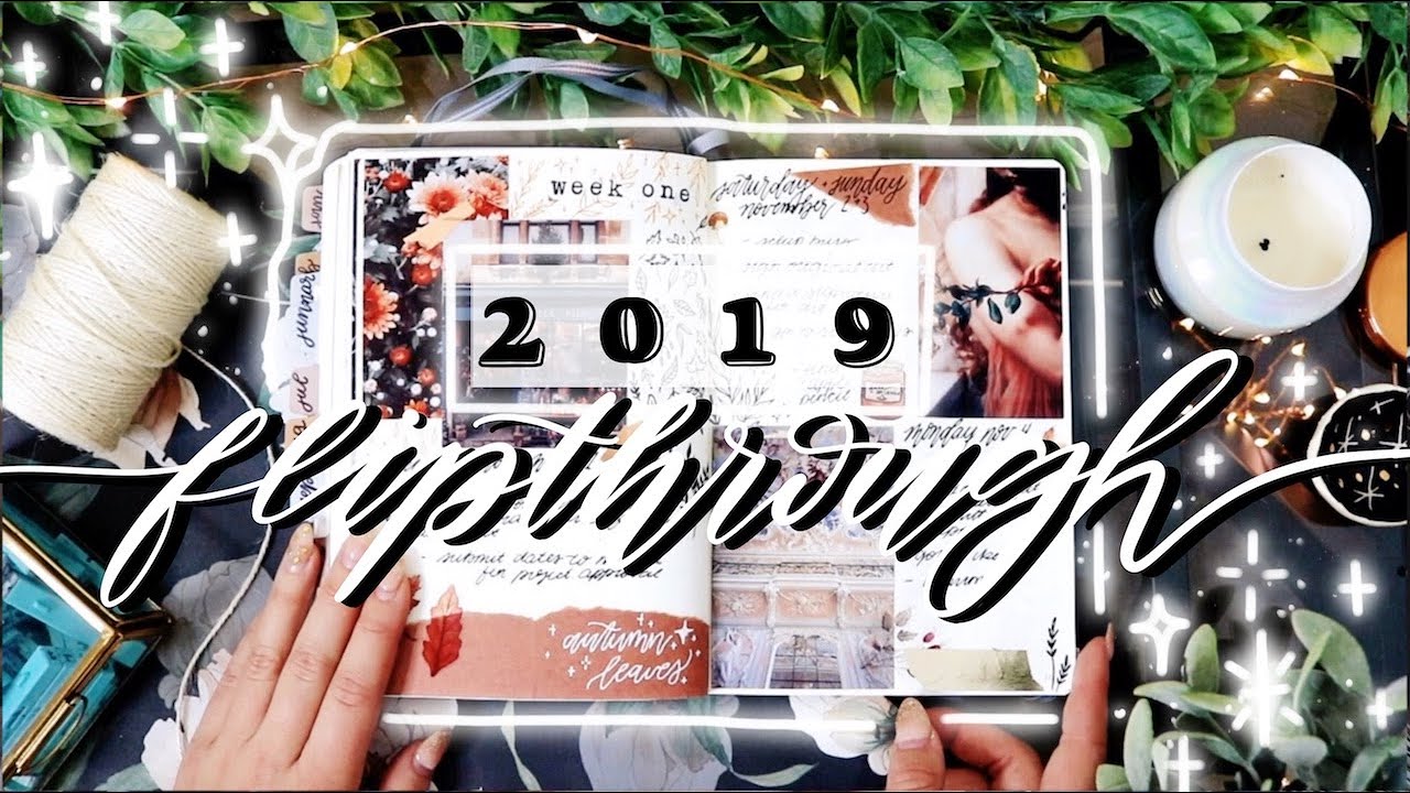 My 2019 Bullet Journal Flip Through!✨
