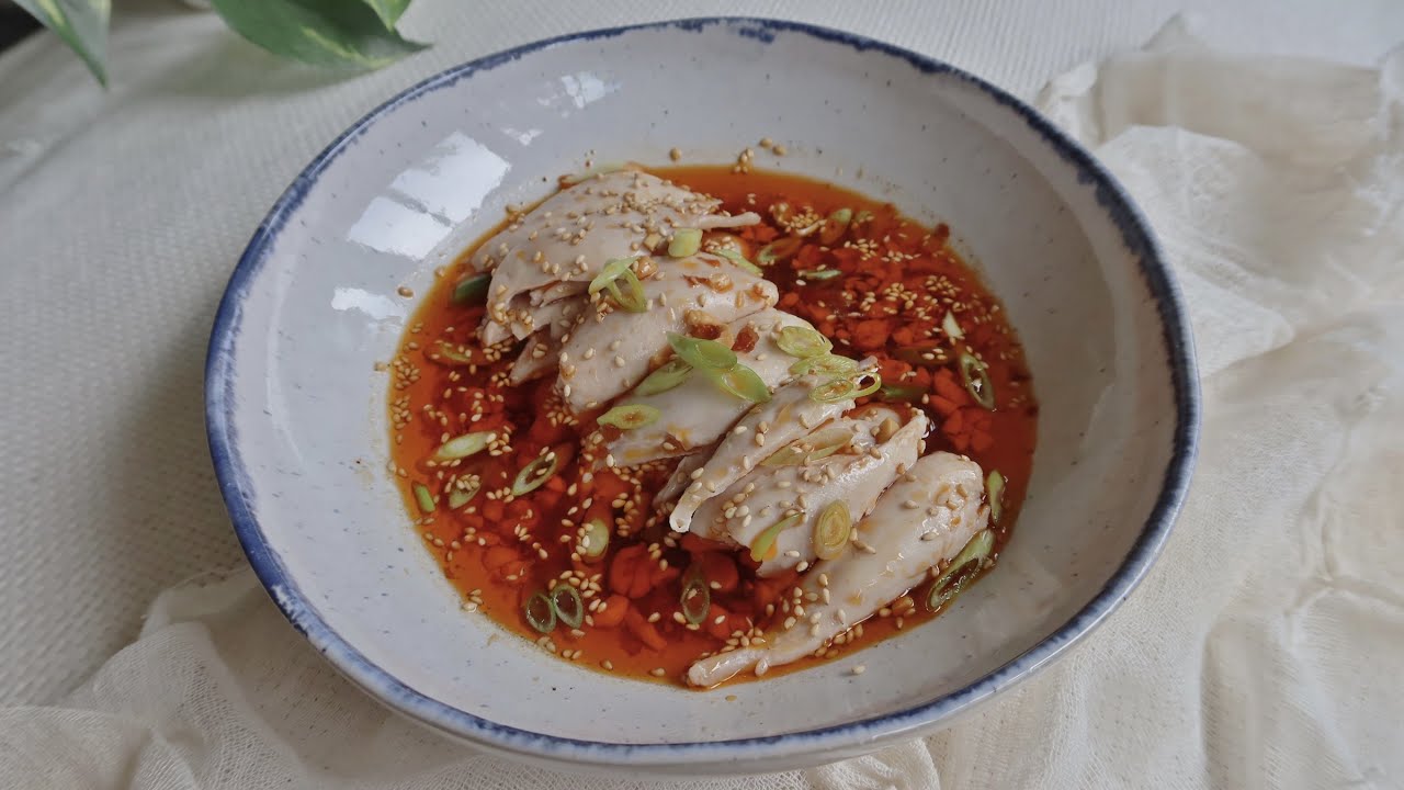 Pollo al Estilo Sichuan (pollo kou shui) 🤤 | SoYui