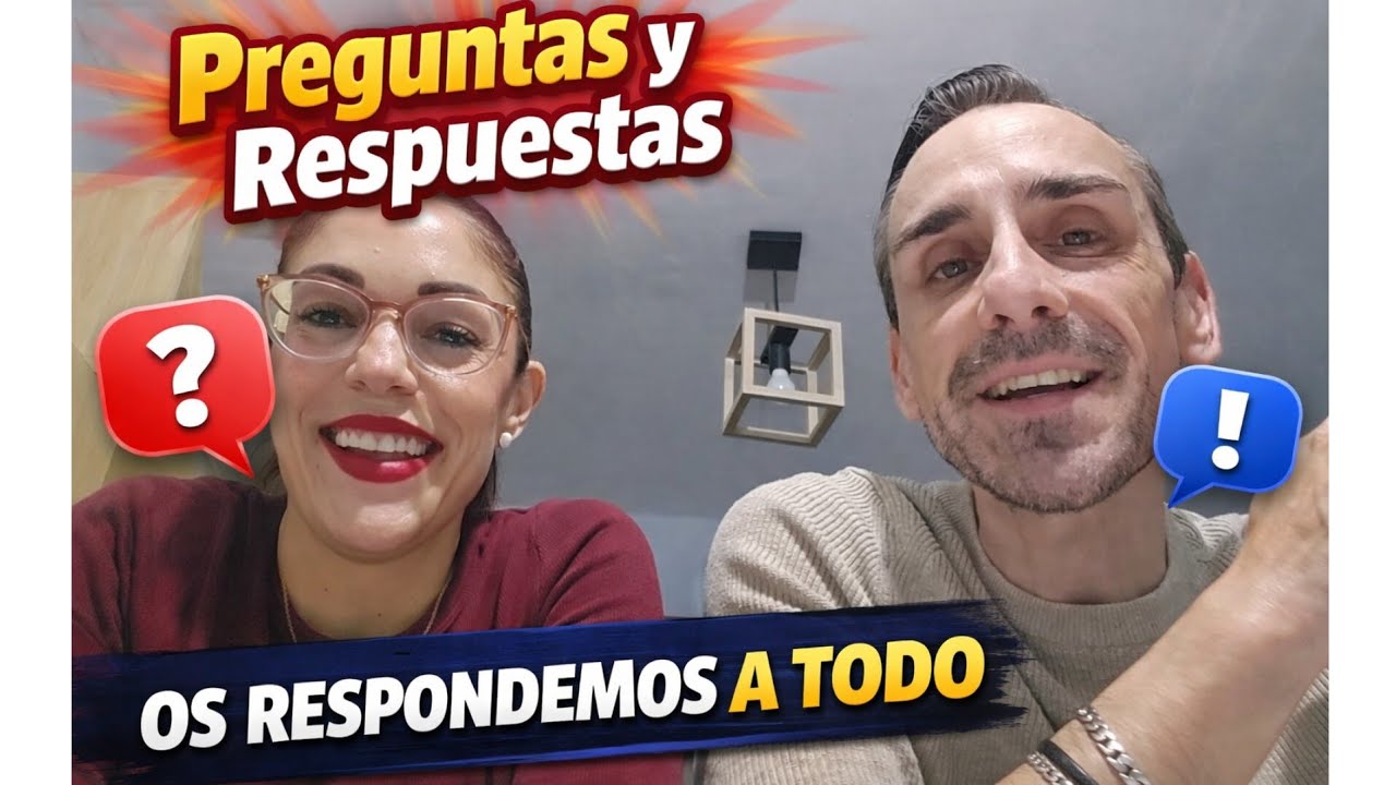 Preguntas y Respuestas | Os contamos todo (pareja, vida, YouTube…)|Pilar life's #vidareal #parati 🤭👫