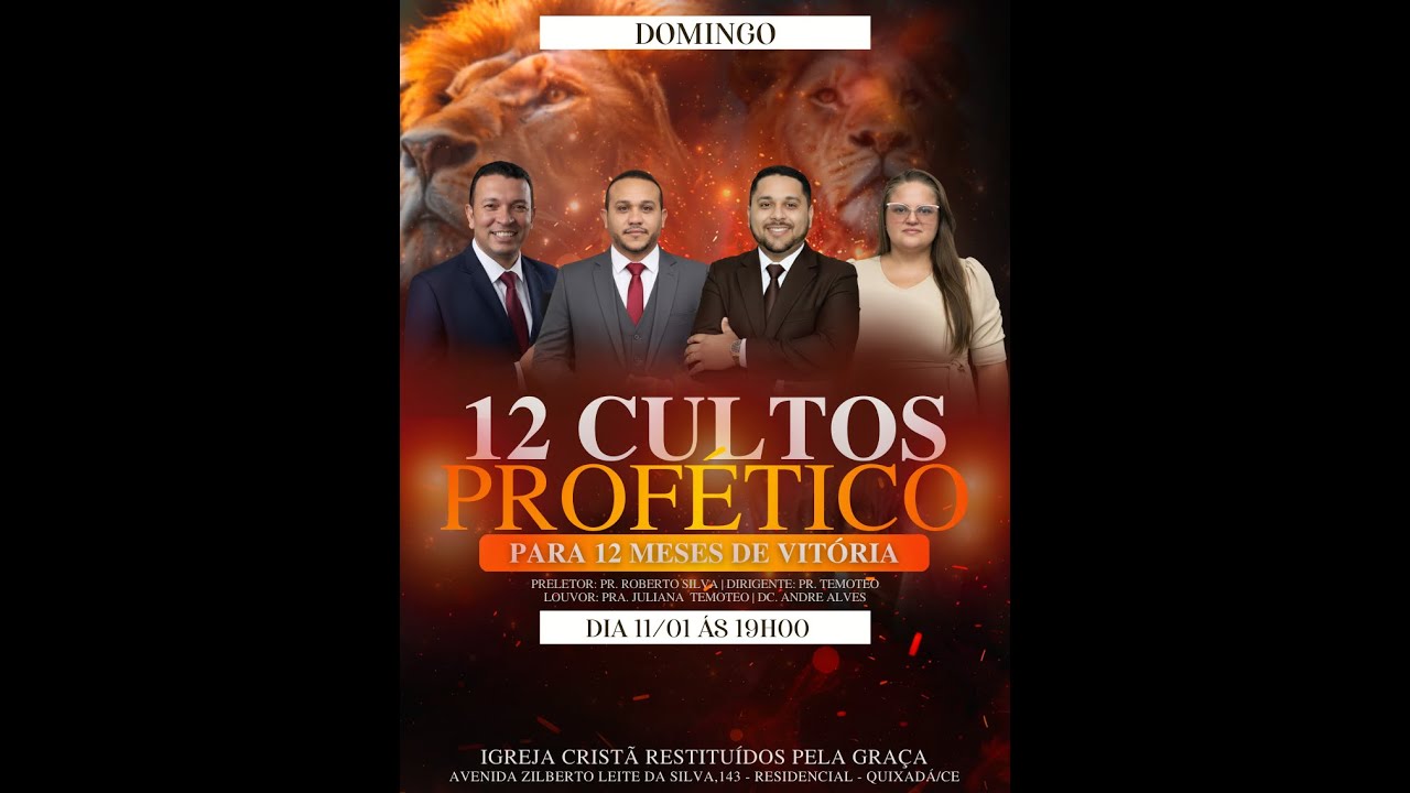 CULTO PROFÉTICO 11.01.26