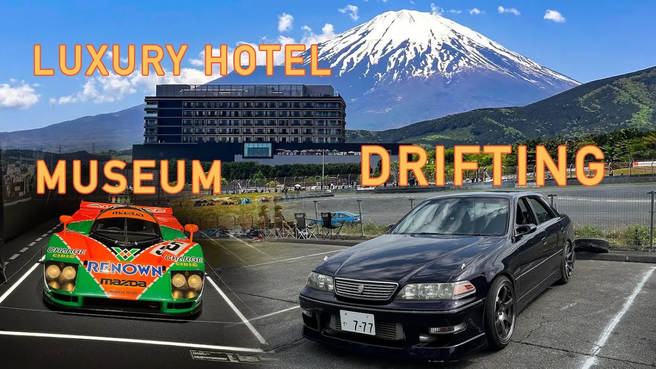 Drifting my JZX100 at Fuji Speedway + Hotel + Motorsports Museum
