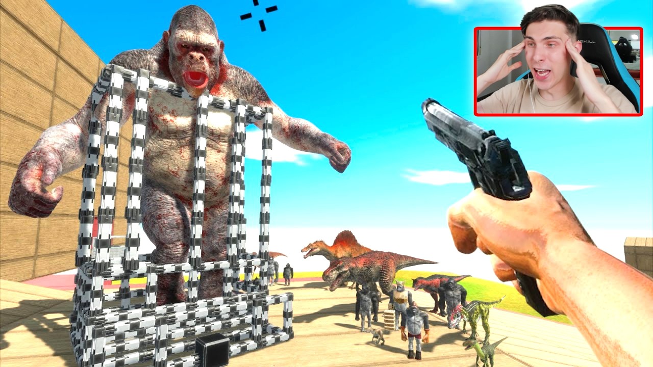 FPS AVATAR SALVA AL VECINO GIGANTE - ANIMAL REVOLT BATTLE SIMULATOR