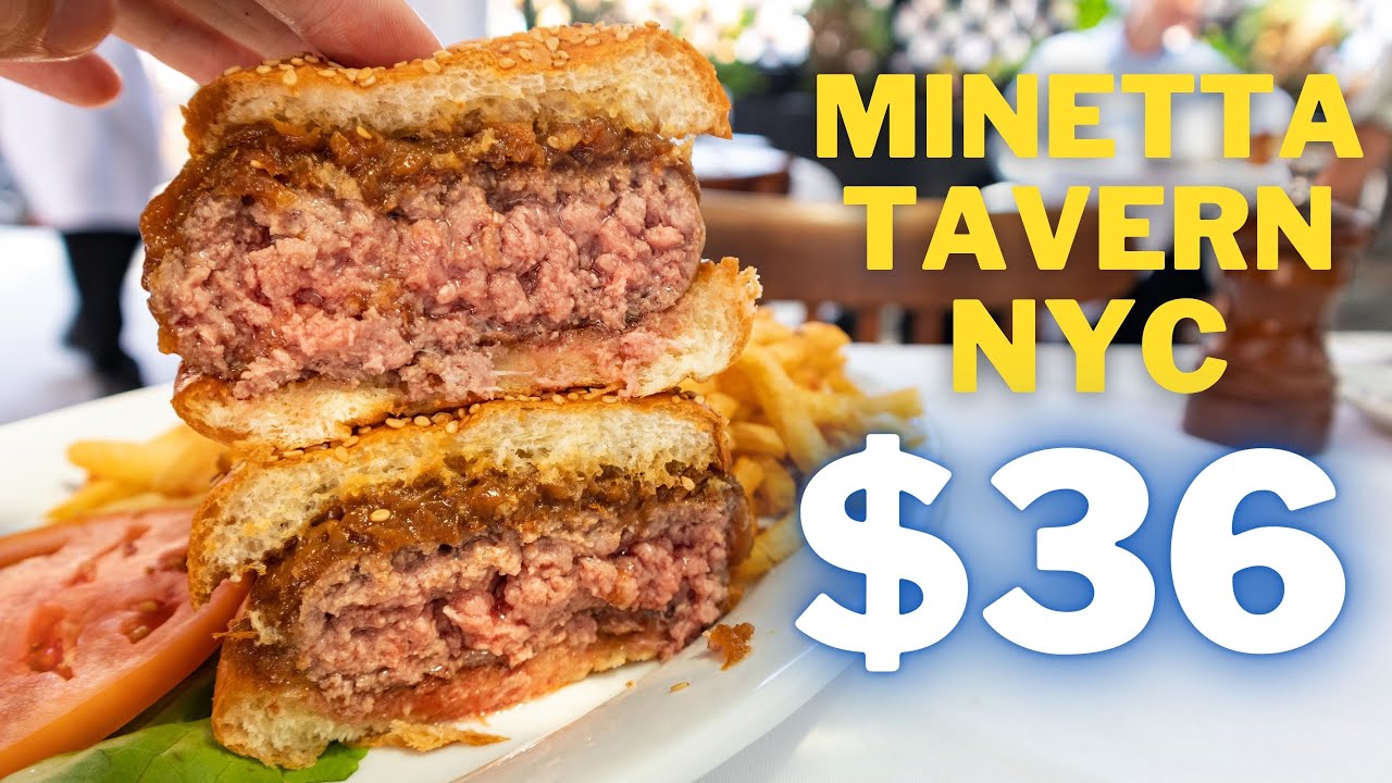 $36 Black Label Burger from Minetta Tavern. Best Burger in NYC?