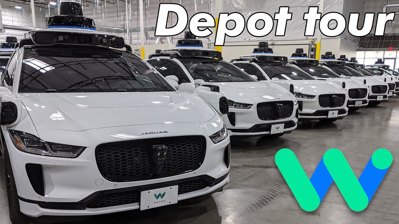 Я посетил склад Waymo в Месе, штат Аризона!