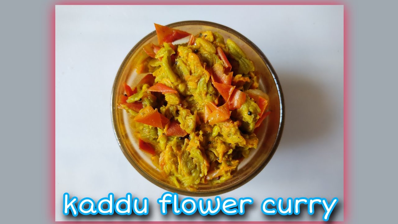 PUMPKIN FLOWER CURRY | Kaddu flower curry | MakhanPhool |