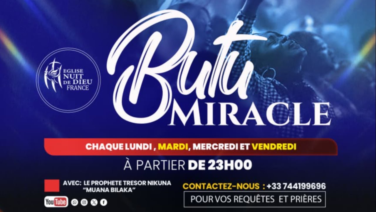 BUTU MIRACLE | PROPHETE TRESOR NIKUNA