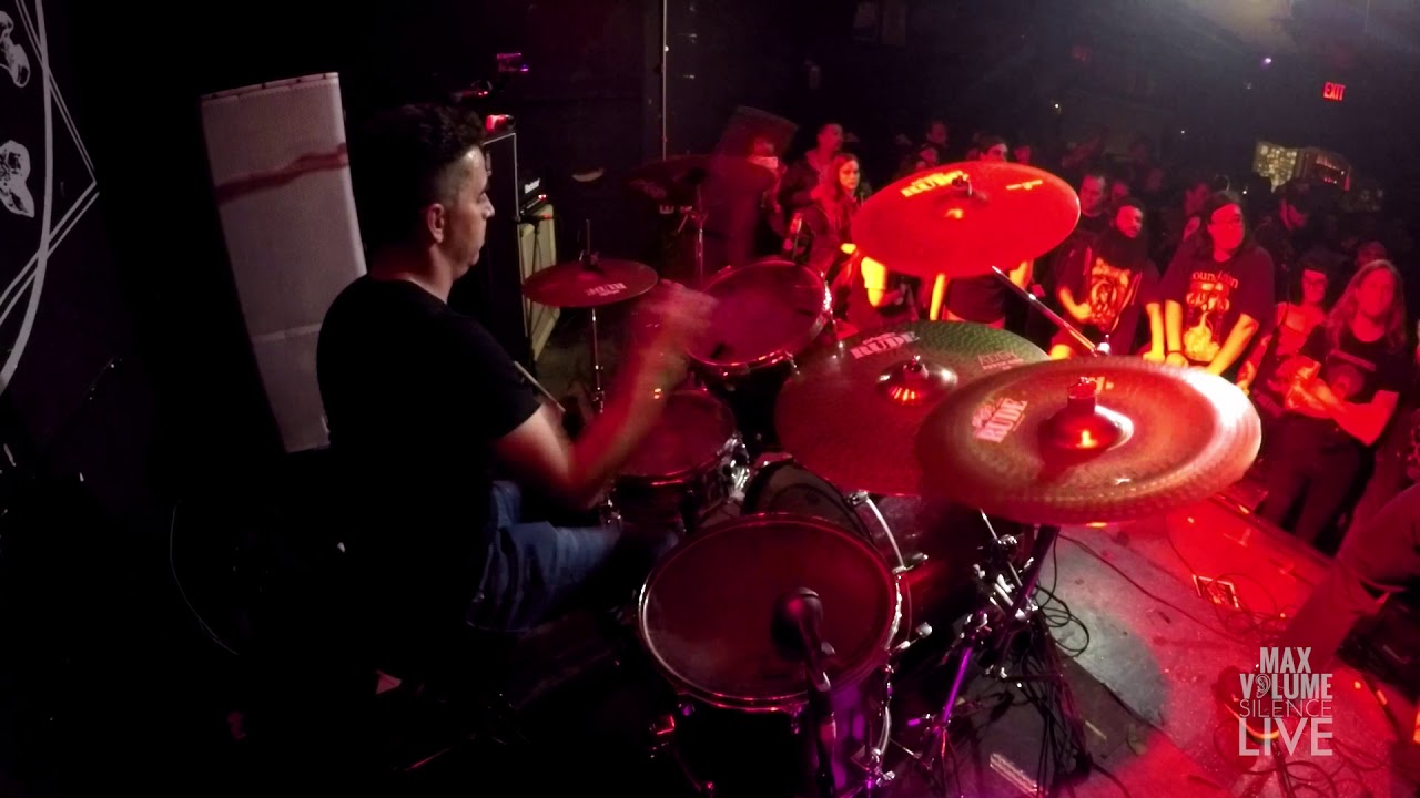 Bryan Fajardo (P.L.F.) Drum Cam at Saint Vitus Bar, Apr. 14th, 2018
