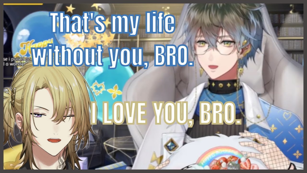 Luca calls Ike minutes before he ends stream to greet him a Happy Birthday