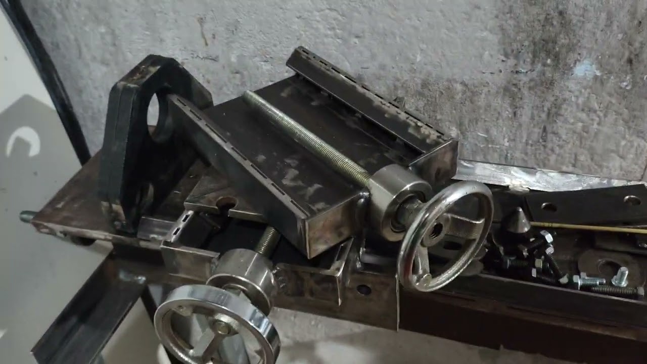 Torno caseiro começo 