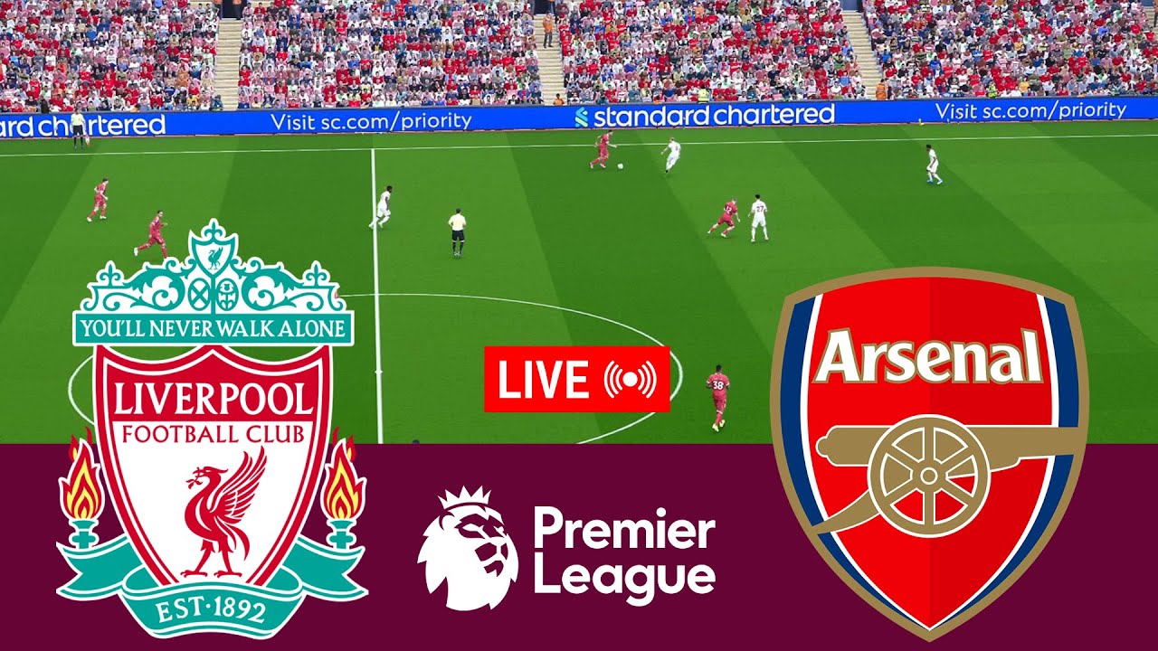 [LIVE] Liverpool vs Arsenal Premier League 25/26 Full Match - Video Game Simulation