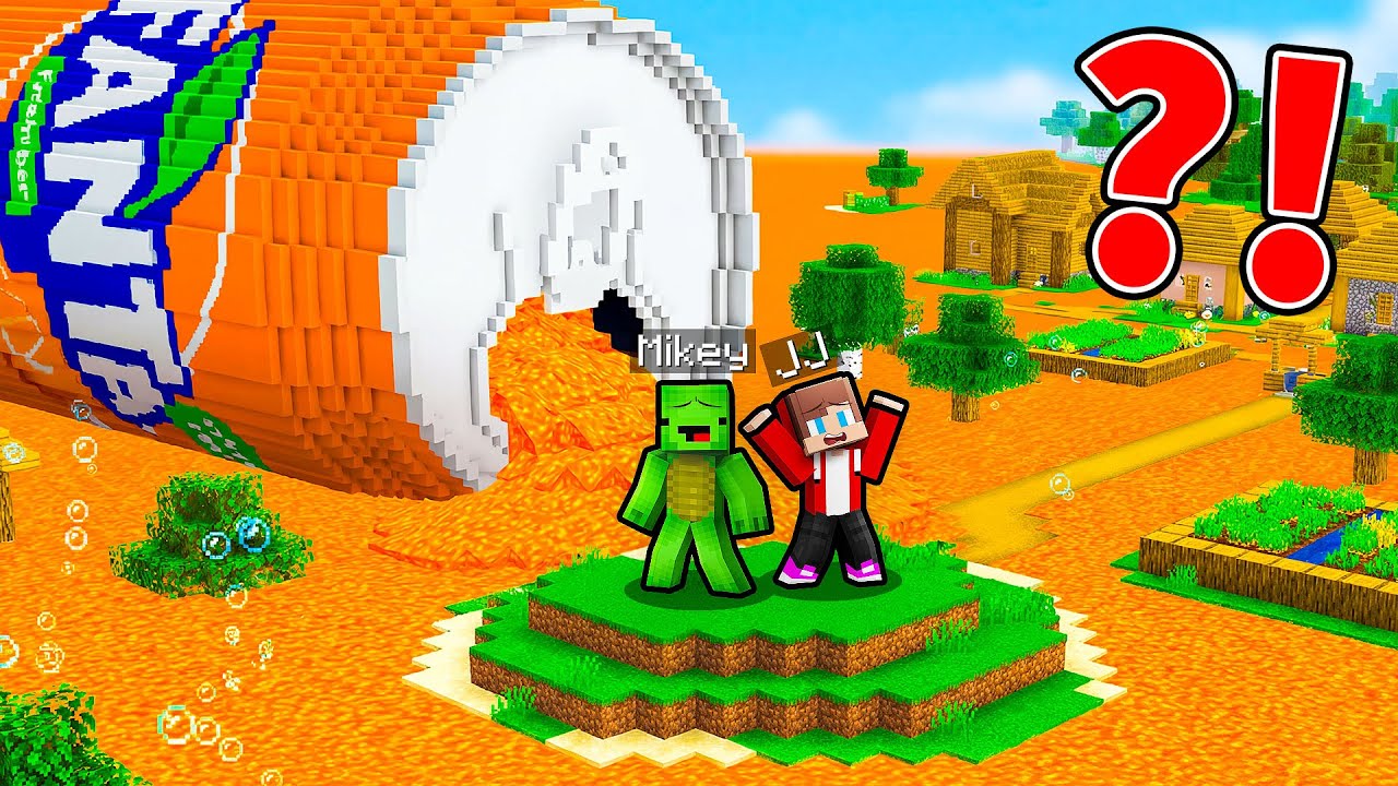 JJ and Mikey Escape From FANTA APOCALYPSE in Minecraft - Maizen