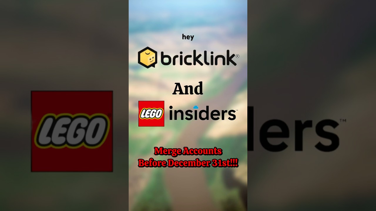Merge Your Lego & Briklink Accounts! #lego #bricklink #account #legonews