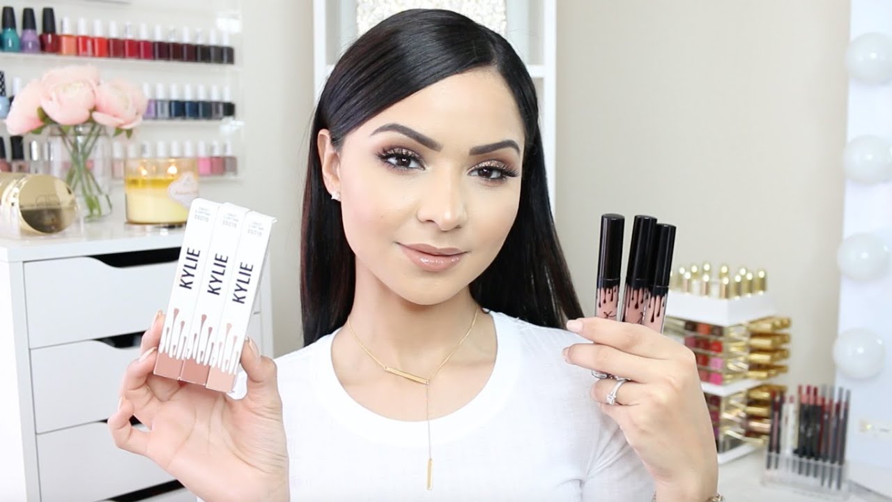 Kylie Jenner Lipgloss Review/Swatch Video