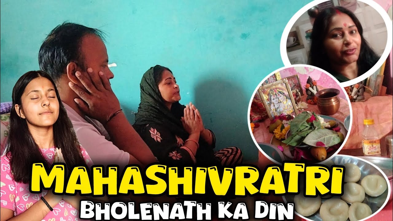 Mahashivratri ka din aise celibrate kiya 🙂 | family vlogs | We are Sharma's life 