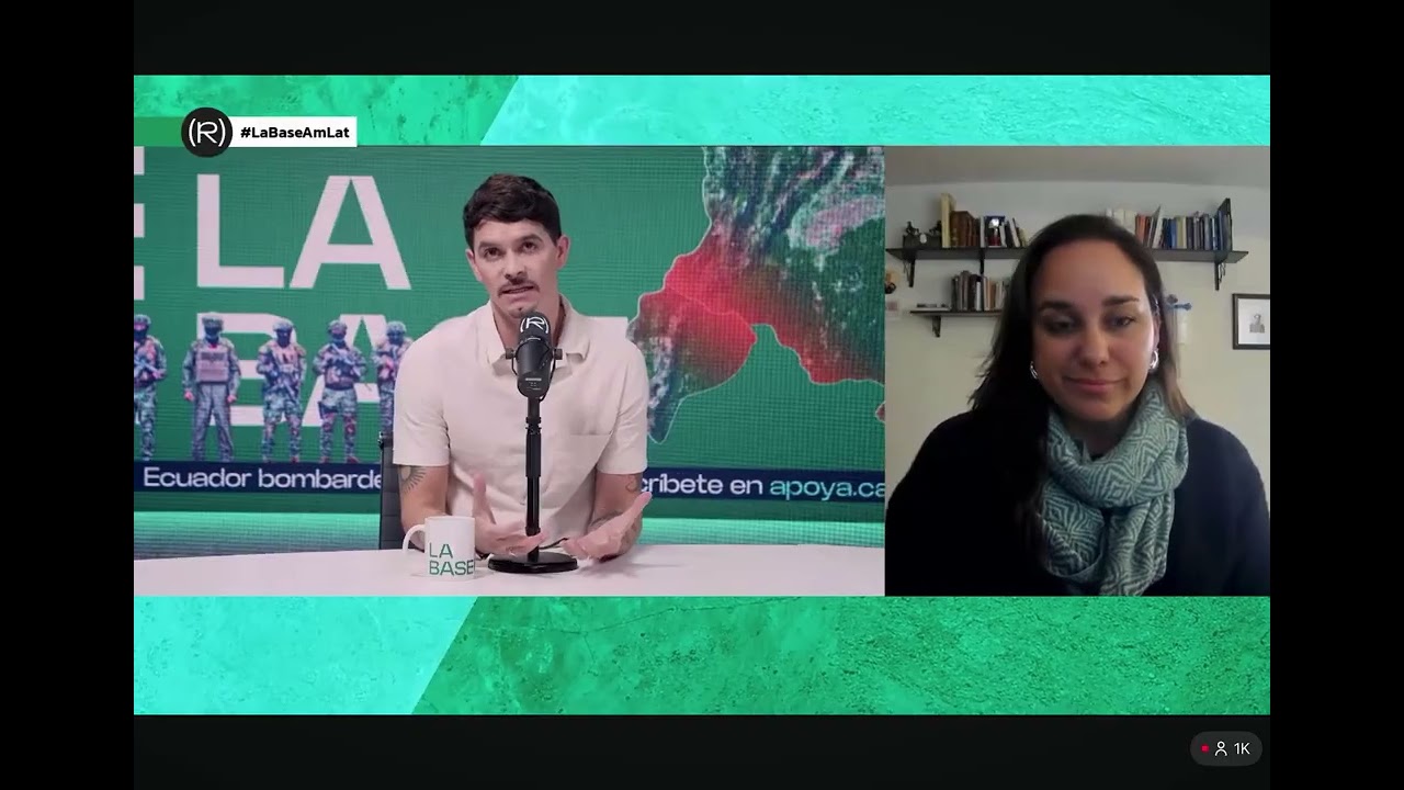 🟥 La frontera como laboratorio militar de EEUU | Gabriela Rivadeneira en La Base Latinoamérica