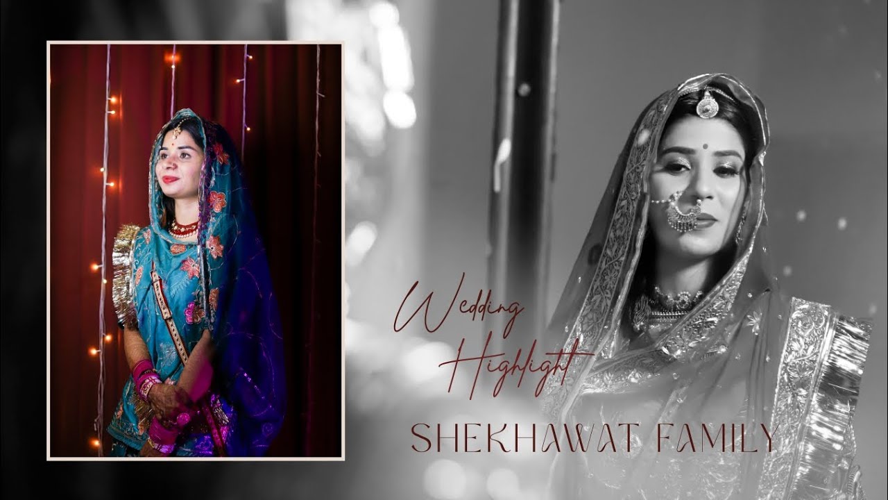 SHEKHAWAT WEDDING HIGHLIGHT 2025  !! Rudrax photography jodhpur !! #jodhpur