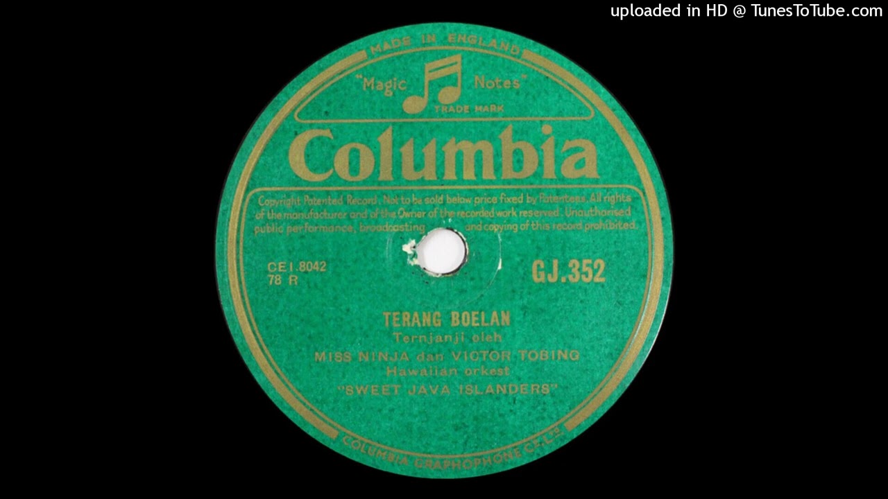 Columbia CEI 8042 - Terang Boelan (Miss Ninja and Victor Tobing)