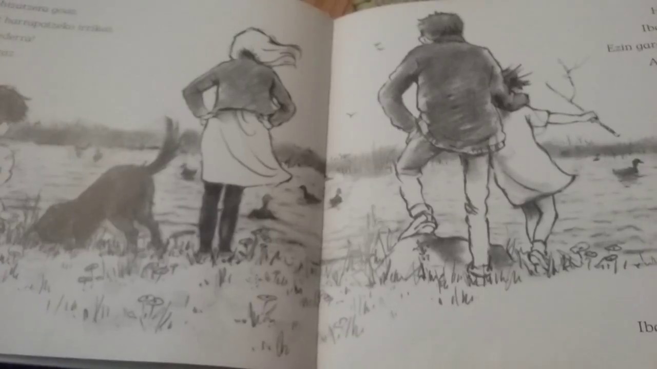 Hartza ehizatera goaz. Pamiela