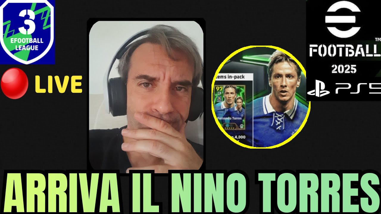🔴EFOOTBALL 2025 - RTD1 - DIVISIONE 3 IN LIVE CON IL NINO TORRES E VINICIUS JR!