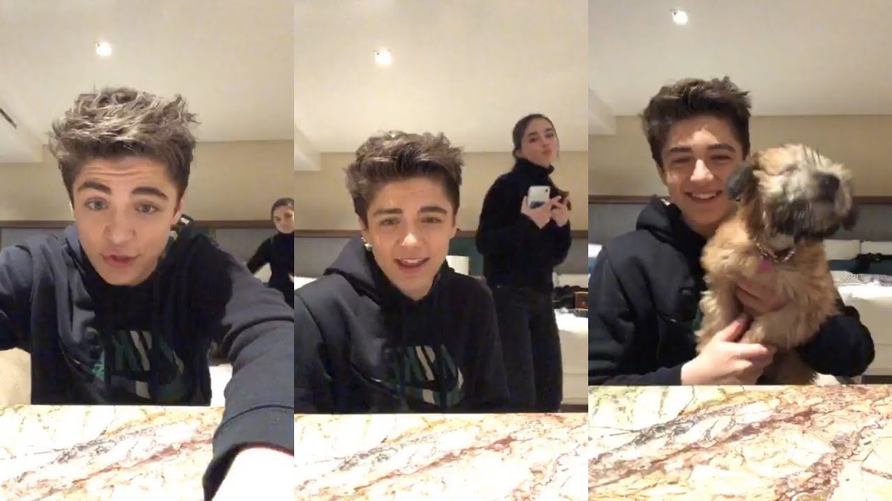 Asher Angel | Instagram Live Stream | 15 January 2019