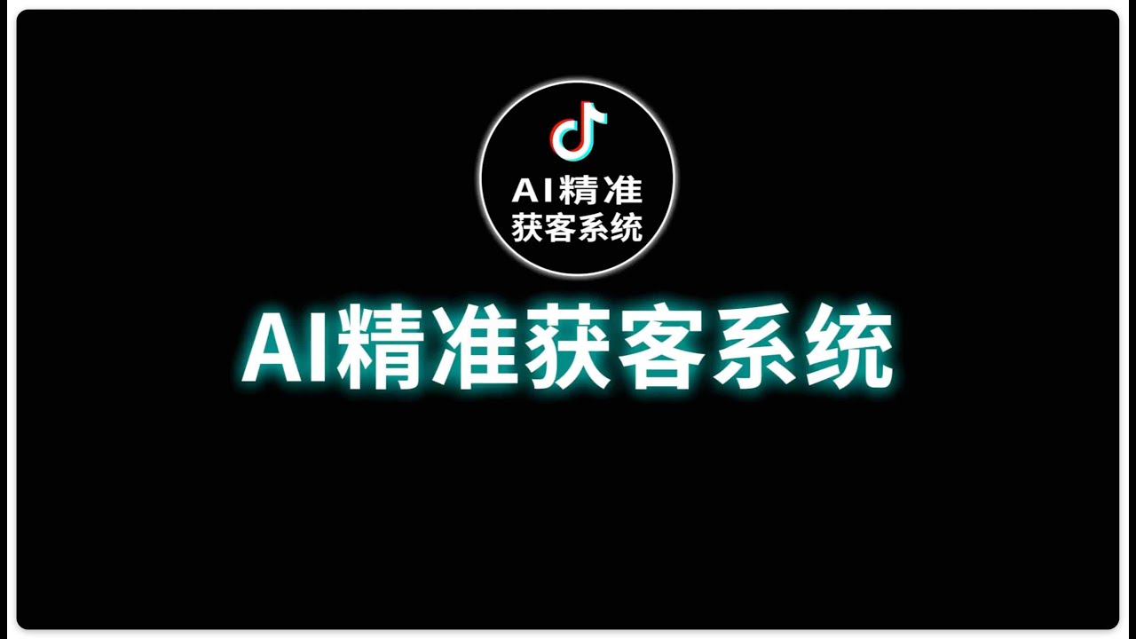AI精准获客系统（从公域到私域的利器）