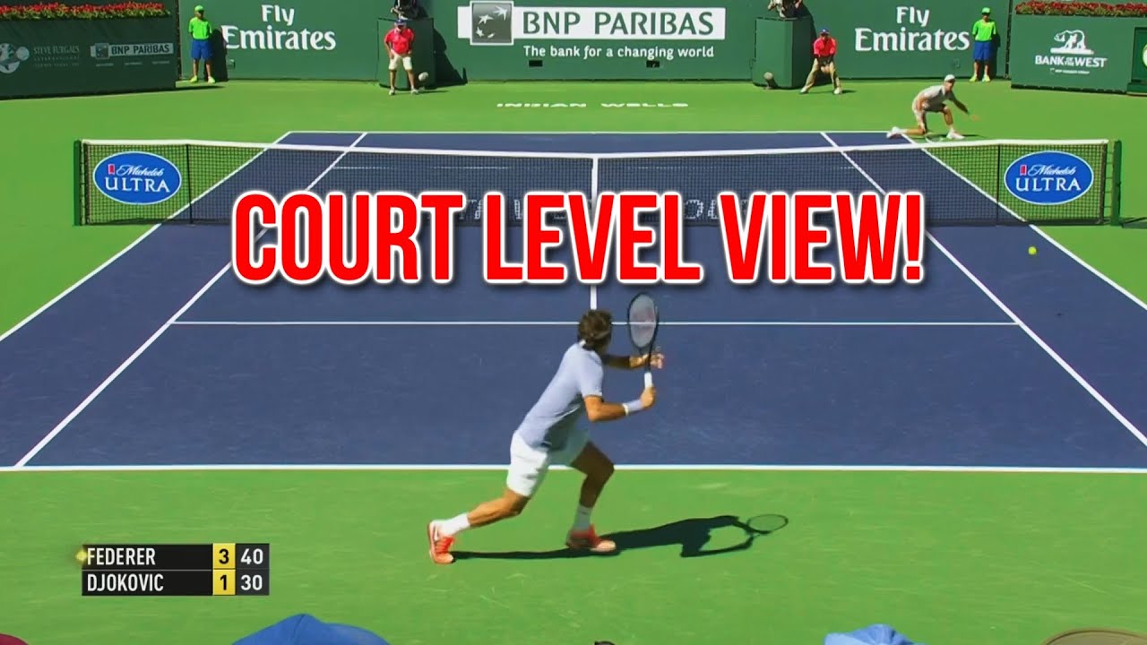 Roger Federer - Ultimate Court Level Highlights ● Part 8