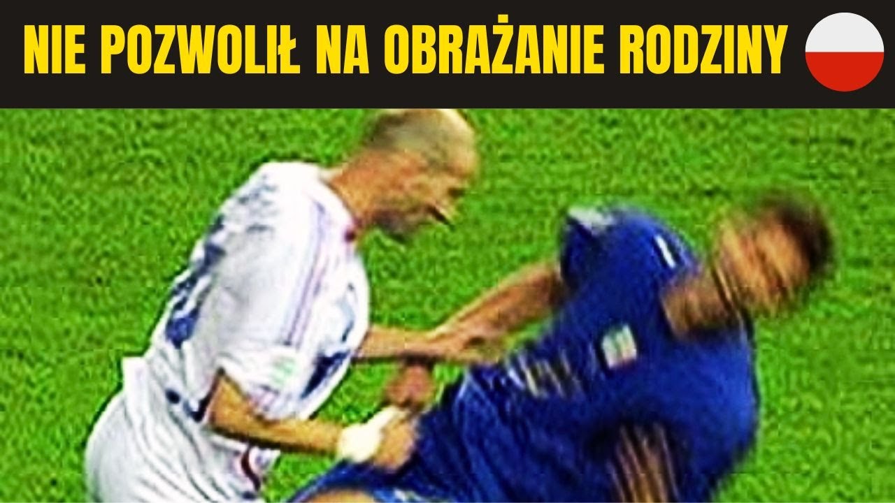 DLACZEGO ZIDANE UDERZYŁ MATERAZZIEGO?