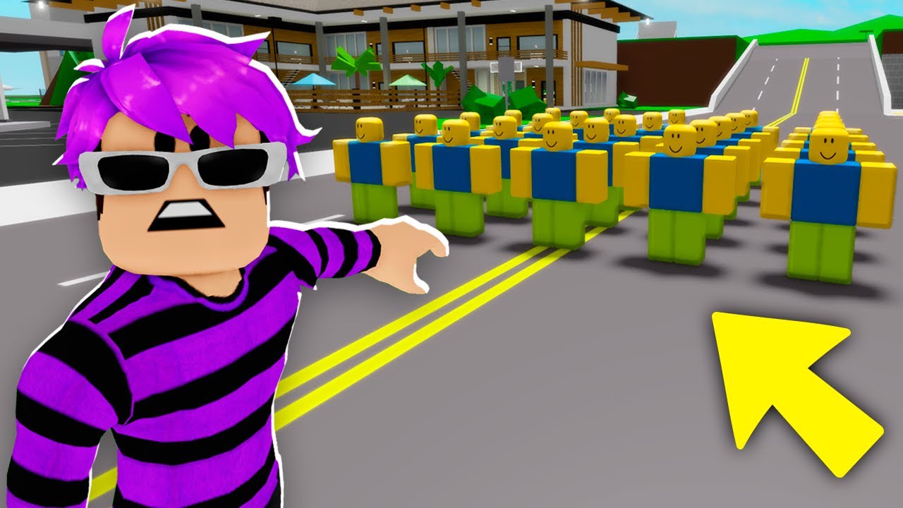 OS NOOBS INVADIRAM O BROOKHAVEN RP..