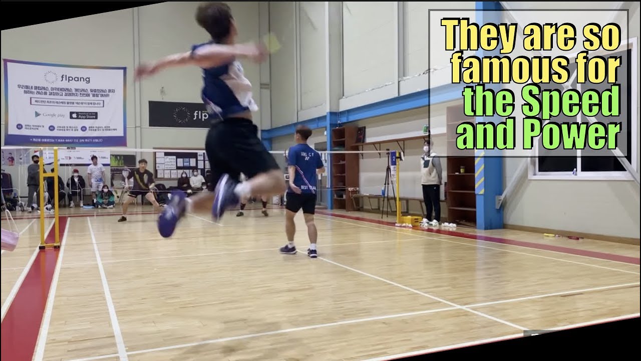 파워와 스피드로 유명한 홍인표와 김대선이 붙었다? 엄청난 스피드 게임.