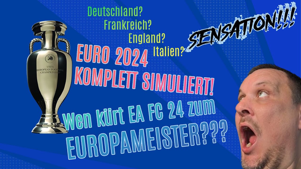 Ich simuliere die EURO 2024 komplett durch | UNGARN GRUPPENSIEGER! FRANKREICH SCHEITERT!