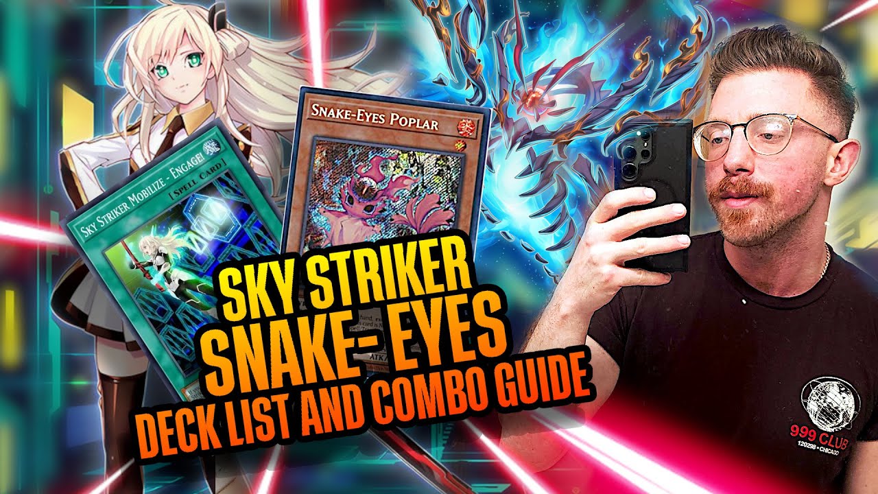 Sky Striker Engage is FULL Snake- Eyes Combo! Deck Profile and Combo Guide| YU-GI-OH! (FULL GAMES)