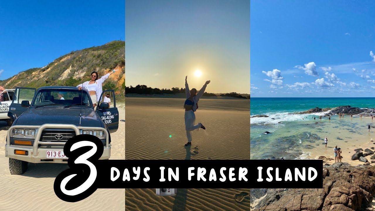 FRASER ISLAND | PIPPIES Tour, Champagne Pools, Lake McKenzie | BACKPACKING AUSTRALIA Pt.8