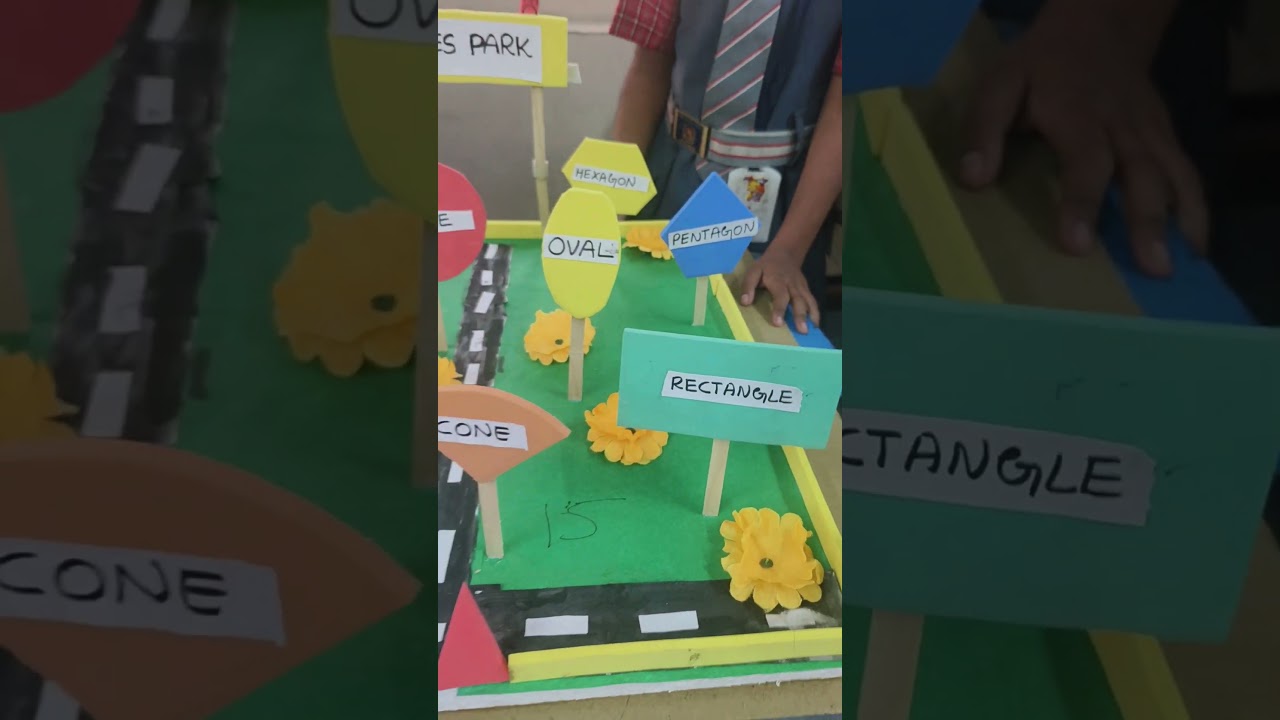 Shapes park#math shapes park#for science exhibition #