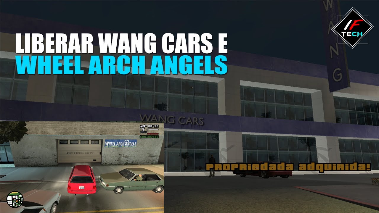 Como liberar a WANG CARS e garagem WHEEL ARCH ANGEL na prática (ANDROID E PC) GTA SAN ANDREAS