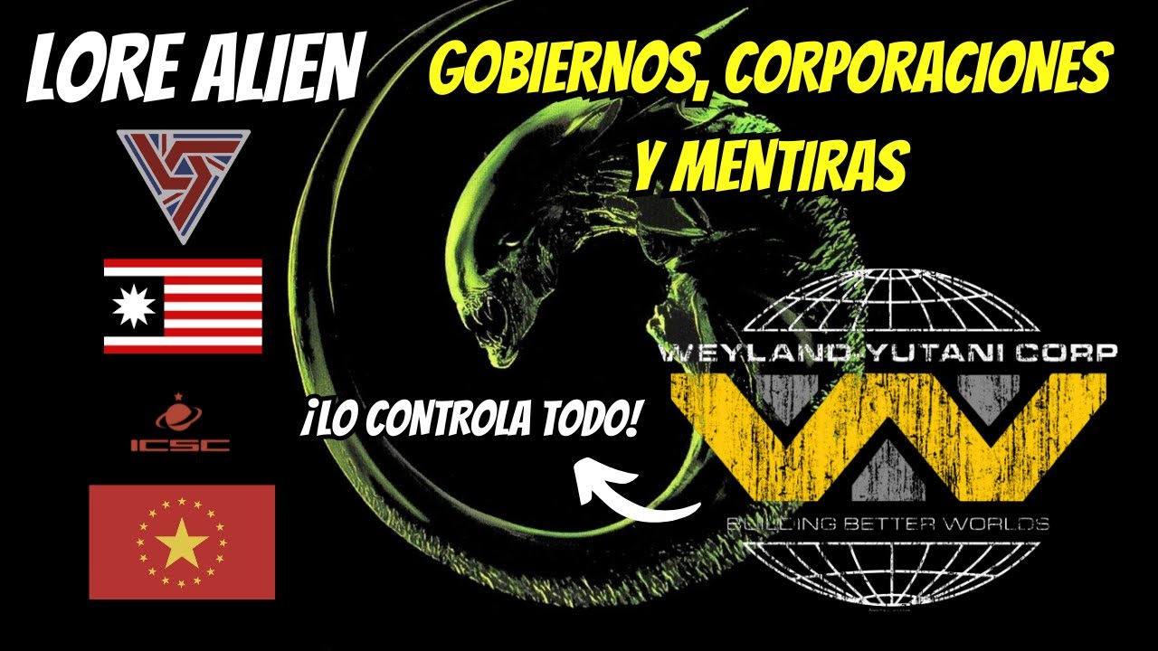 LORE ALIEN | Gobiernos, Corporaciones y Mentiras | ¿Weyland-Yutani tiene tanto poder?