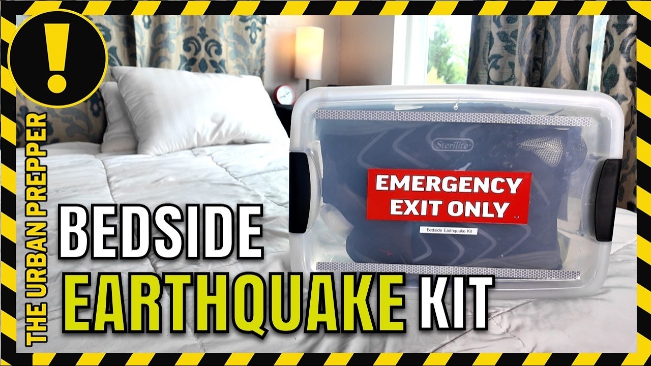 Bedside Earthquake Kit: Be Ready While You Sleep