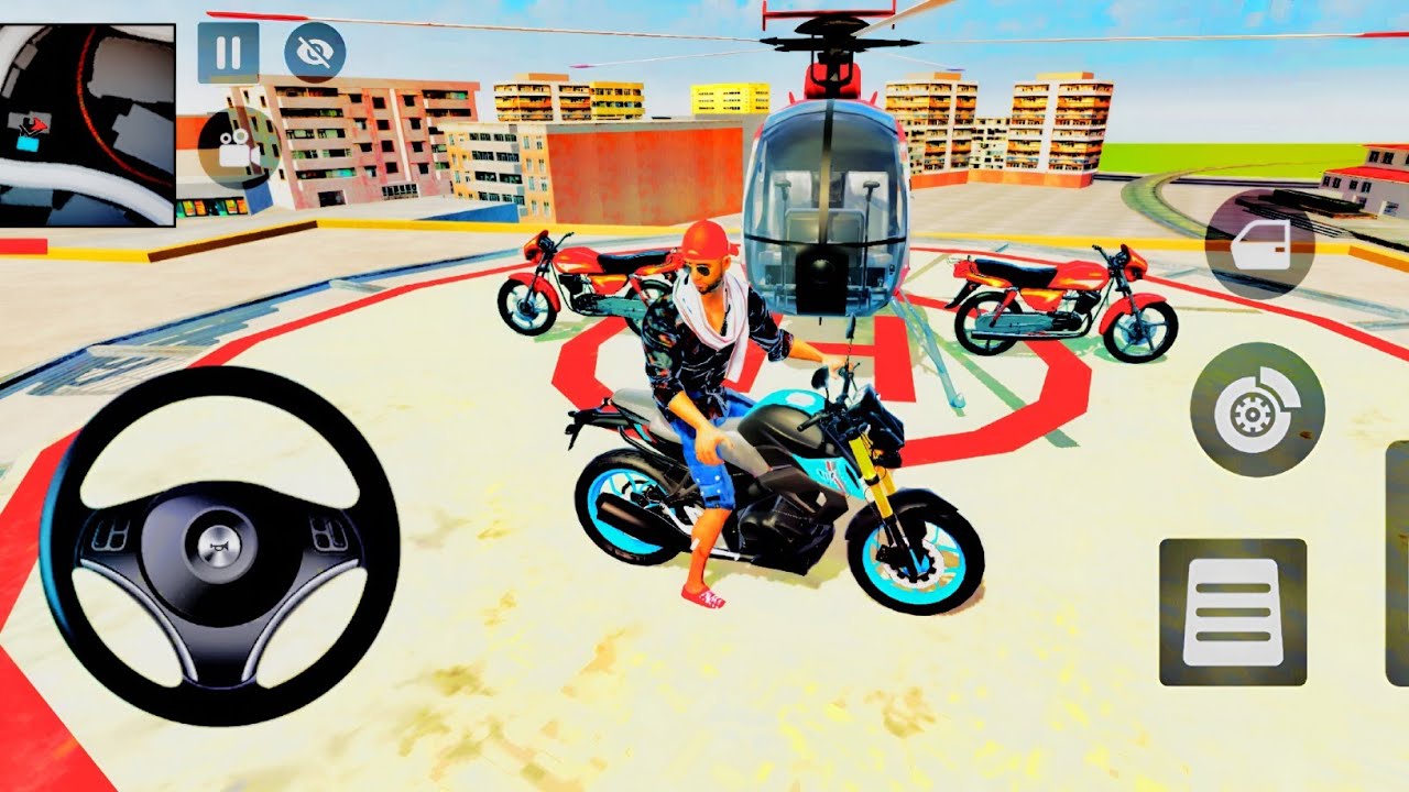 🎮 Franklin Order by 2️⃣ Red Splendor and 1️⃣ Auto Rikshaw 💥 in Indian 🇮🇳 Bike Simulator 🤩💥 Game 🤑