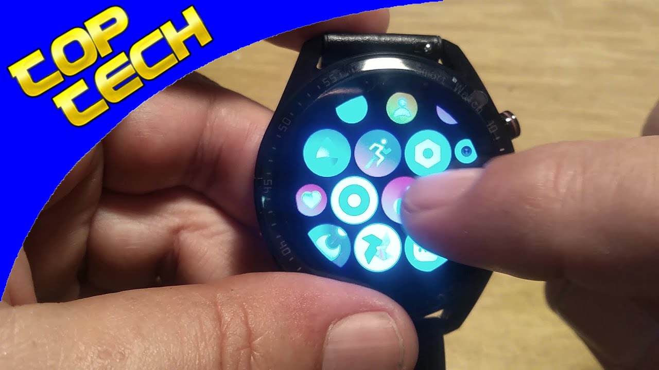 ECG+PPG Smart Watch Fitness Tracker Blood Pressure