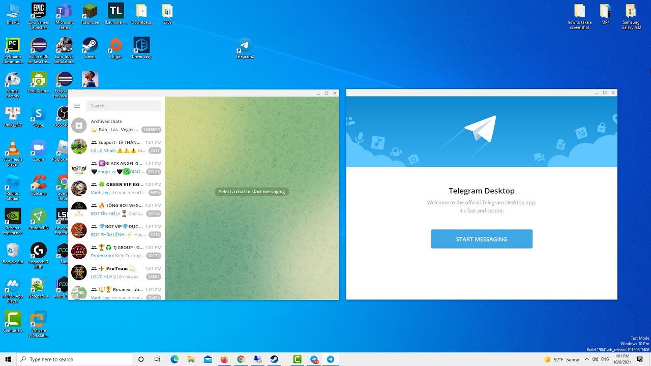 How To Add Multiple Telegram Accounts on a Windows PC & Laptop | Telegram Dual Account Windows 10