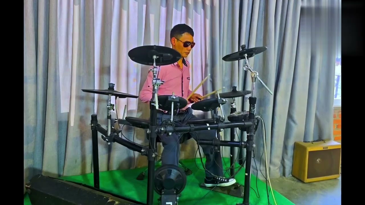 NOSTALGIA👾#myitkyina #drumcover #follower #1million #for 