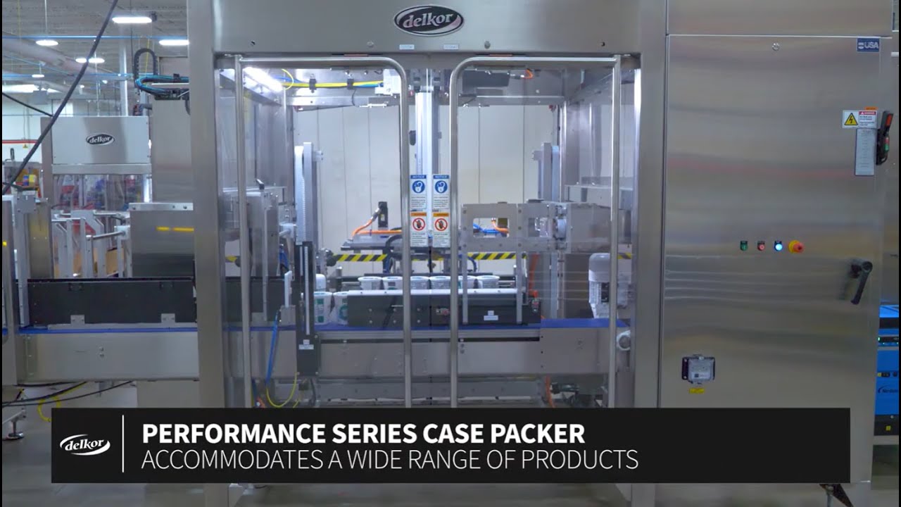 Cheese Packaging Solutions | Delkor's Performance Series Case Packer