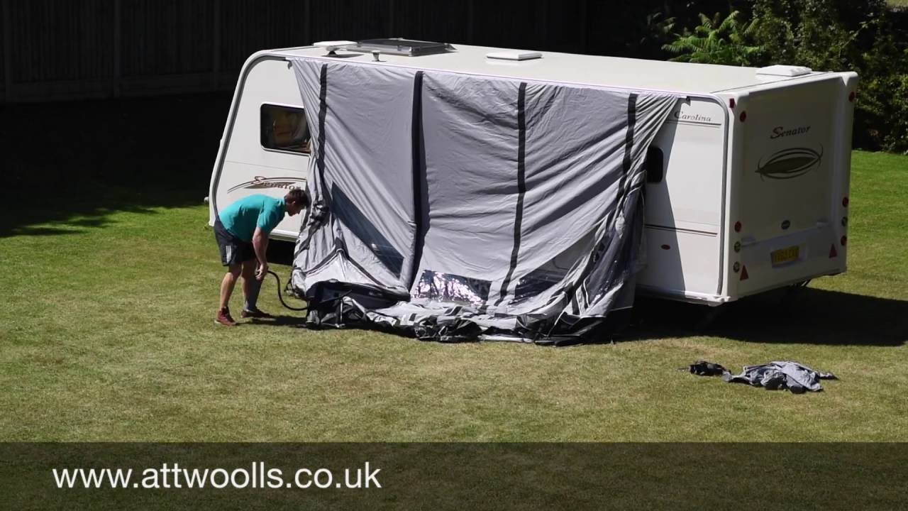 Vango Kalari Awning Pitching & Packing Video