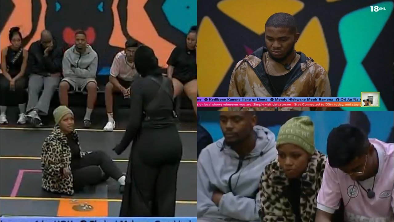 Not Liema arguing with a Ninja during the HOH challenge. King Wanda becomes the new HOH
