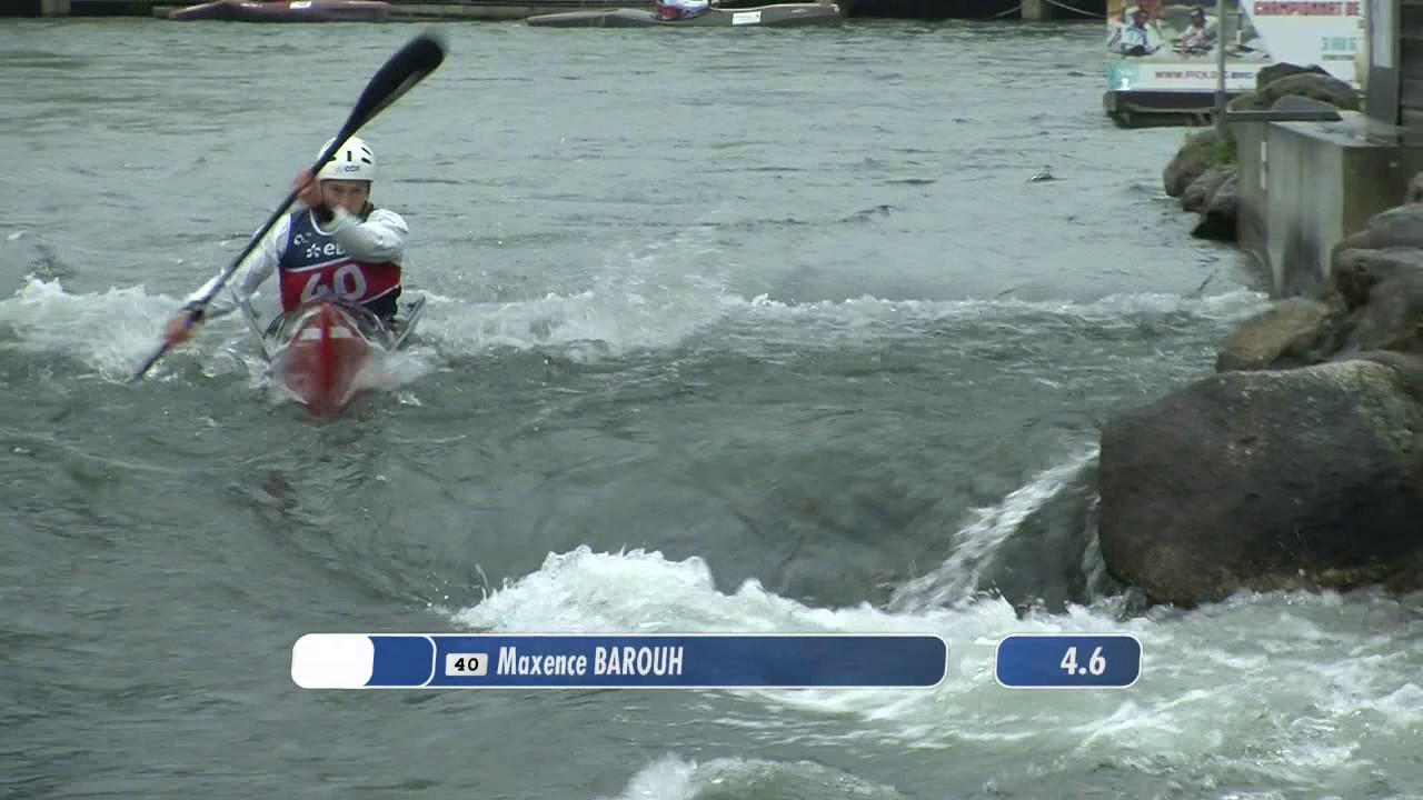 Sélection Equipe de France kayak descente : Course 2 et 3